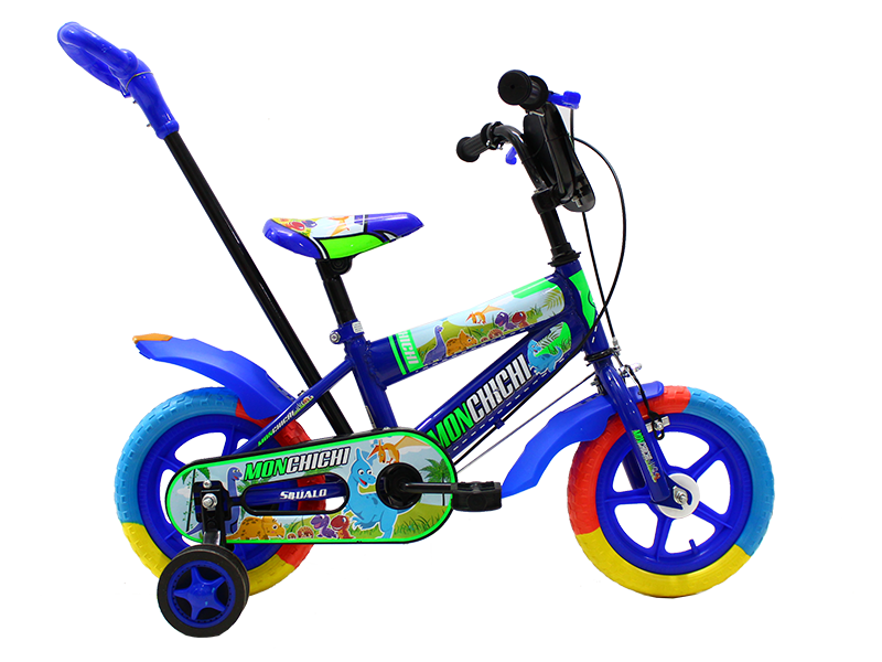 Sepeda BMX Anak Monchichi 12 inch Squalo EVA+Stir